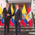 José Jerí meets with Daniel Noboa in Quito