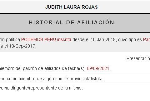 Judith Laura to Congress: Who is Carlos Anderson's accessory who is also seeking the Chamber of Deputies with Podemos?