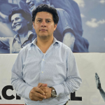 Julio Chávez speaks after a plenary session of Acción Popular: “The direct person in charge is Mrs. Cinthia Pajuelo"