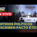 LIVE: Political groups sign the Ethical Pact of the National Election Jury
