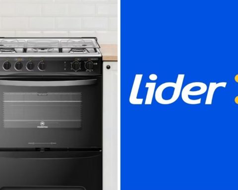 Lider finishes Mademsa kitchen with 5 burners: Electric grill and easy clean technology with 25% d