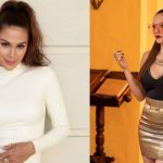 Lina Tejeiro causes a sensation at the Cali Fair during the concert of her best friend Greeicy Rendón