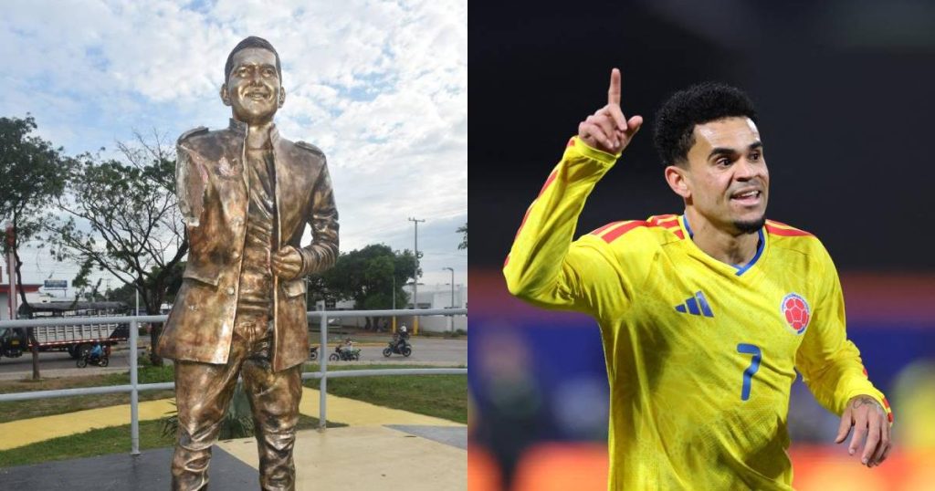 Luis Díaz will have his own statue in his hometown