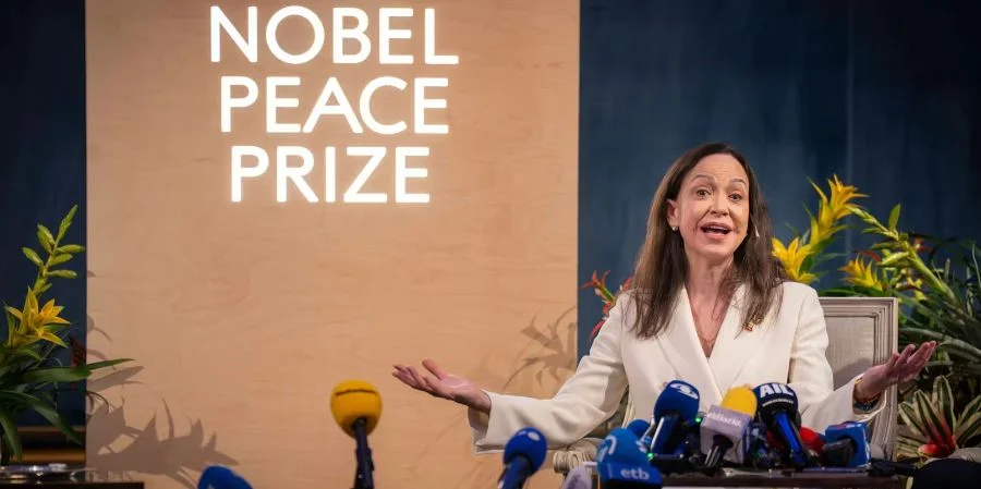 María Corina Machado en Oslo, Noruega