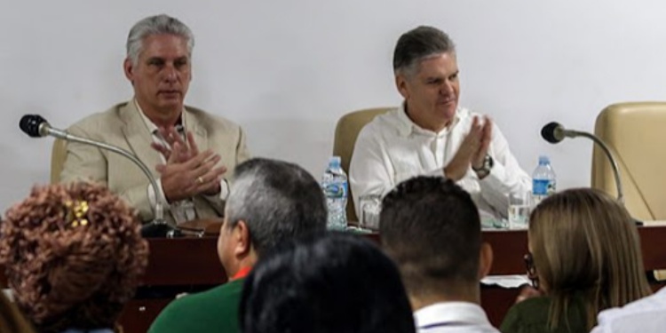 Miguel Díaz-Canel was a witness in the trial against Alejandro Gil, reveals the former minister's sister
