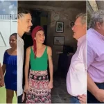 Mike Hammer se reúne con varias familias en Mayabeque