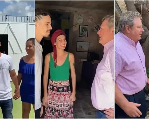 Mike Hammer se reúne con varias familias en Mayabeque