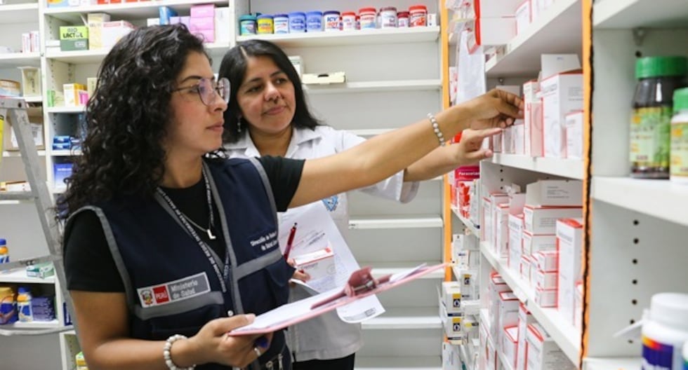 Minsa inspects pharmaceutical products in pharmacies and pharmacies to protect public health