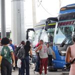 More travelers for New Year's than for Christmas at the “Parada del 9”