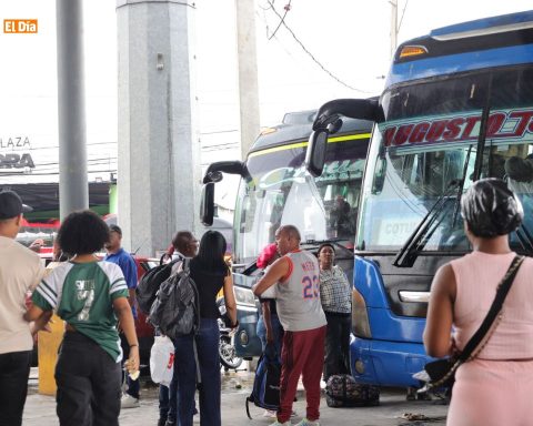 More travelers for New Year's than for Christmas at the “Parada del 9”