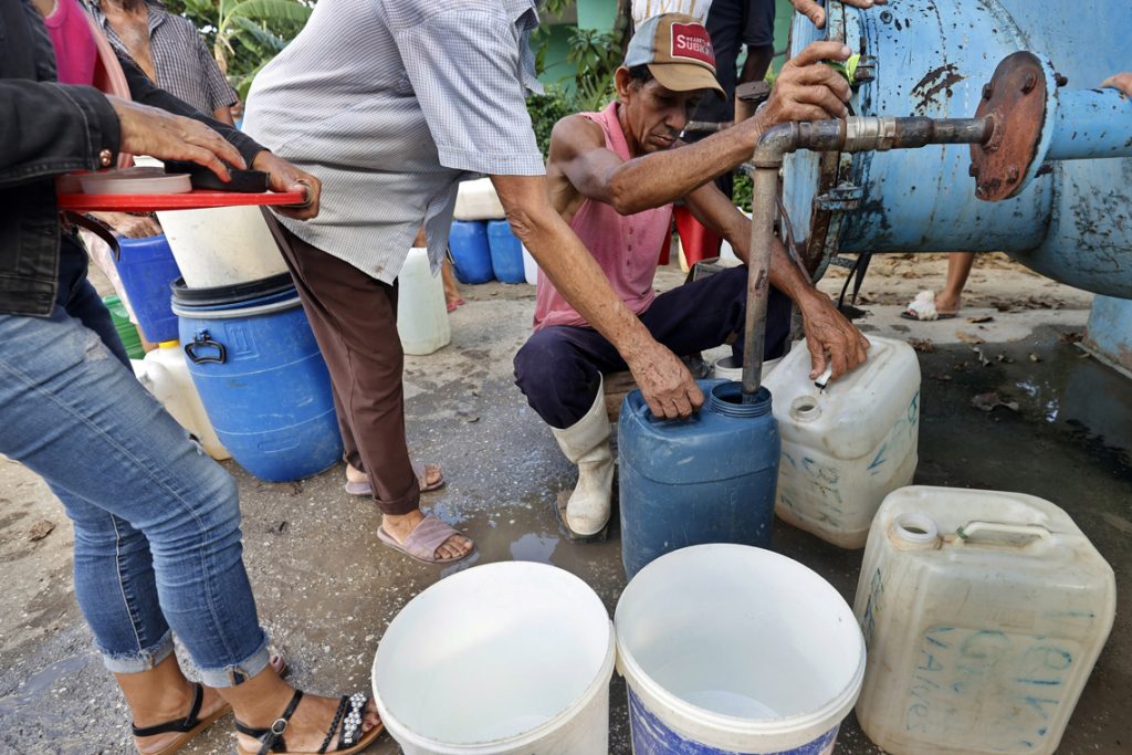 Nearly 21% of Cubans have water supply problems, according to the Government