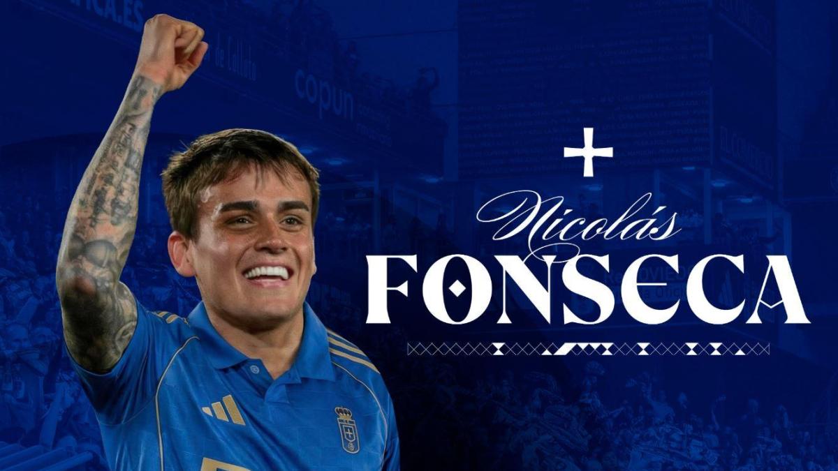Nico Fonseca, Real Oviedo's first winter reinforcement