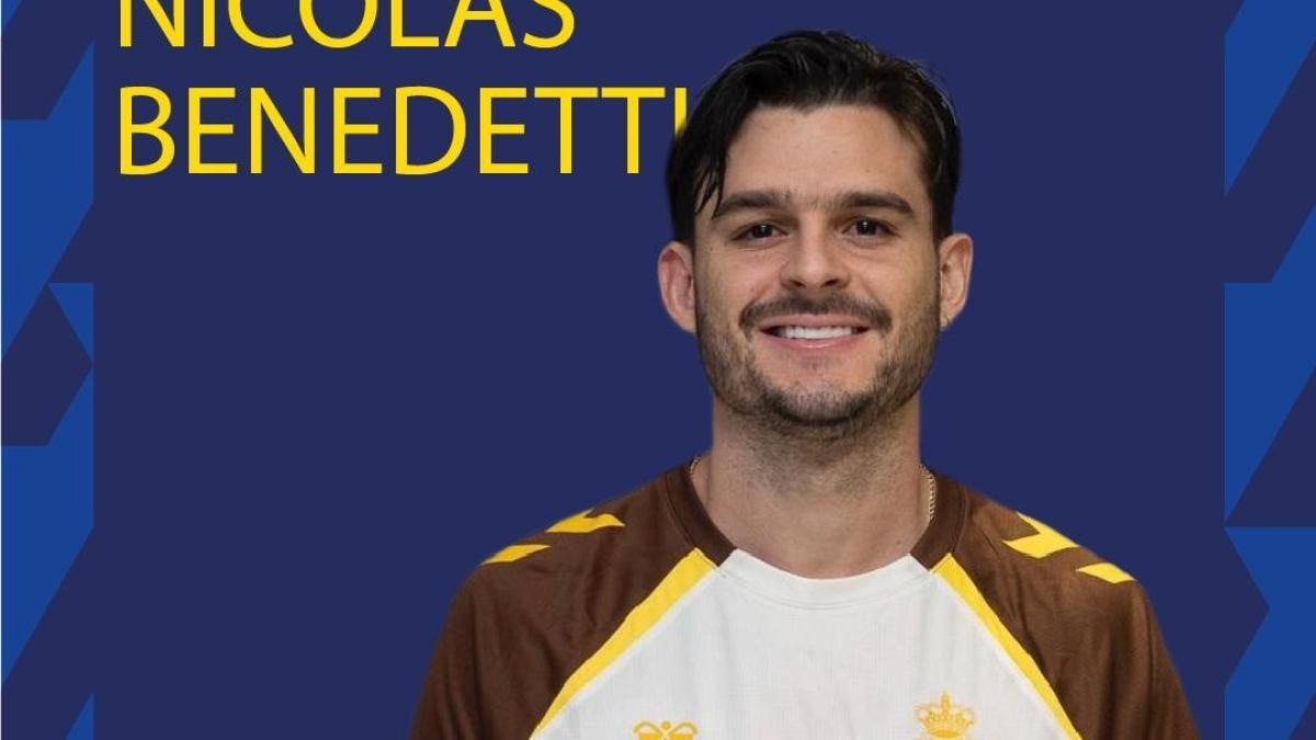 Nicolás Benedetti, presented in Las Palmas