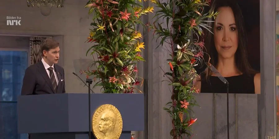 Jørgen Watne Frydnes, presidente del Comité Noruego del Nobel,