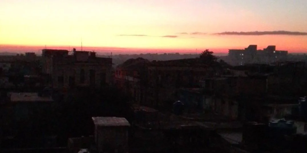 La Habana amaneciendo a oscuras, el apsado 3 de diciembre