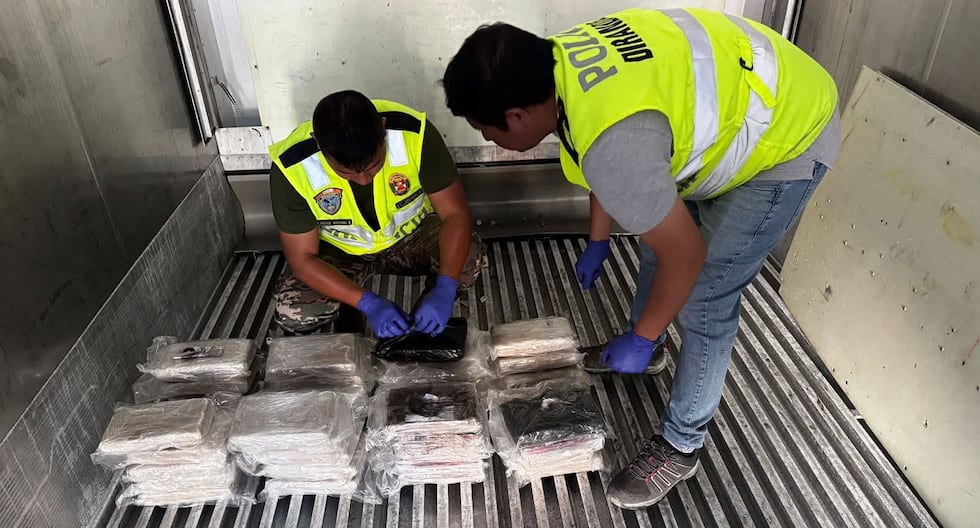 Piura: 3 tons of cocaine seized in a truck
