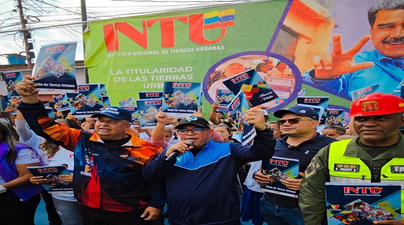 Presidente Maduro impulsa entrega de títulos de Tierra en Nuevo Horizonte