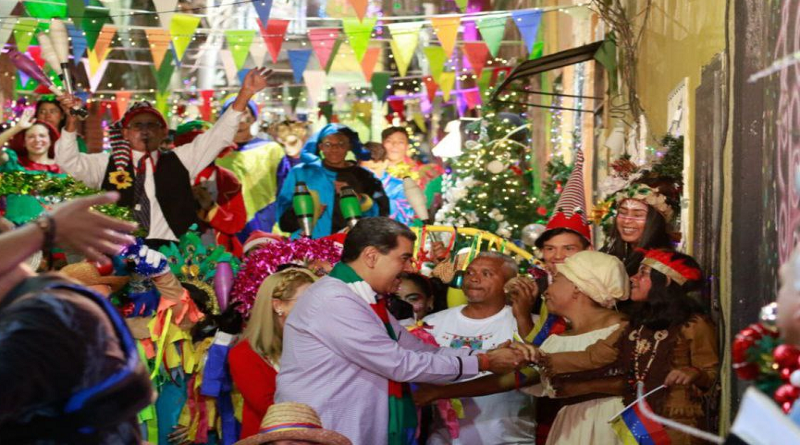 President Maduro sends a message of family unity and faith to the Venezuelan people