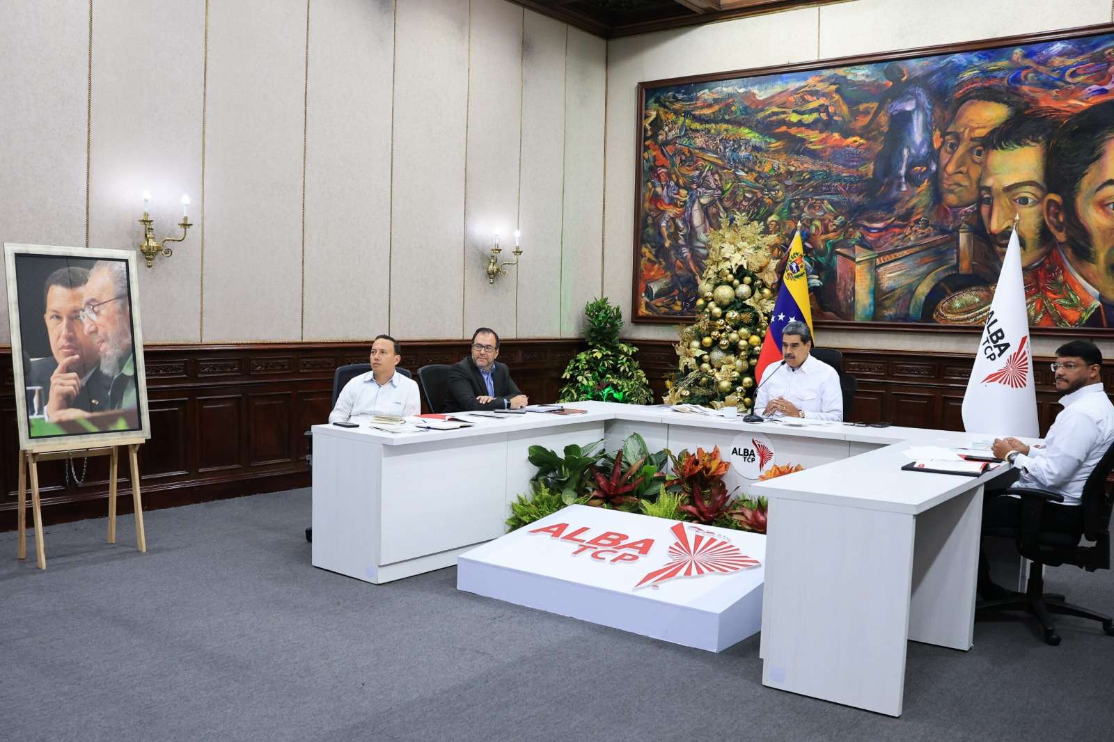 President Nicolás Maduro begins the XXV Virtual Summit of Alba-TCP