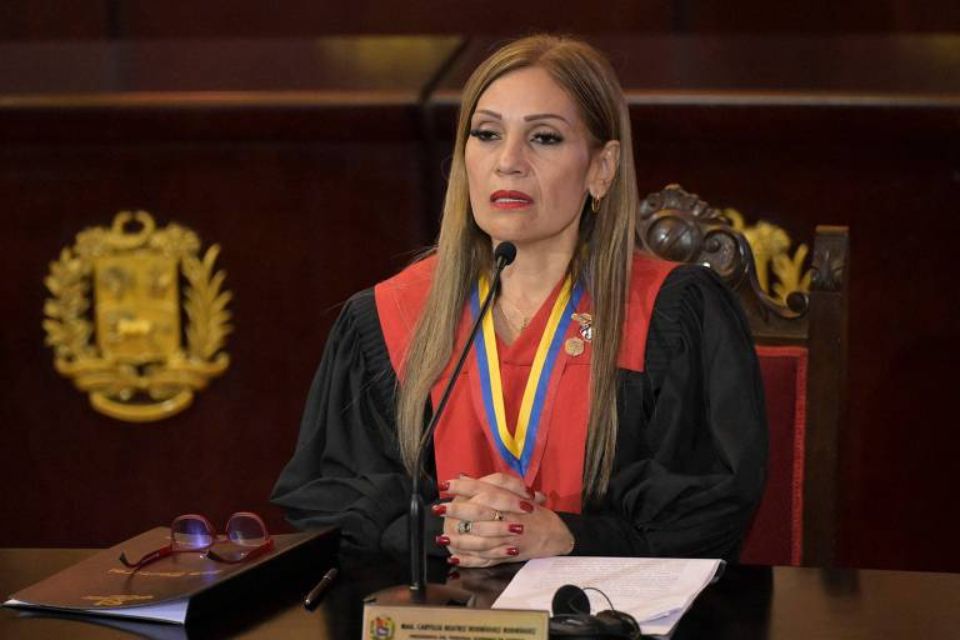 President of the TSJ asks the justices of the peace to maintain unity in the face of "threats" from the US
