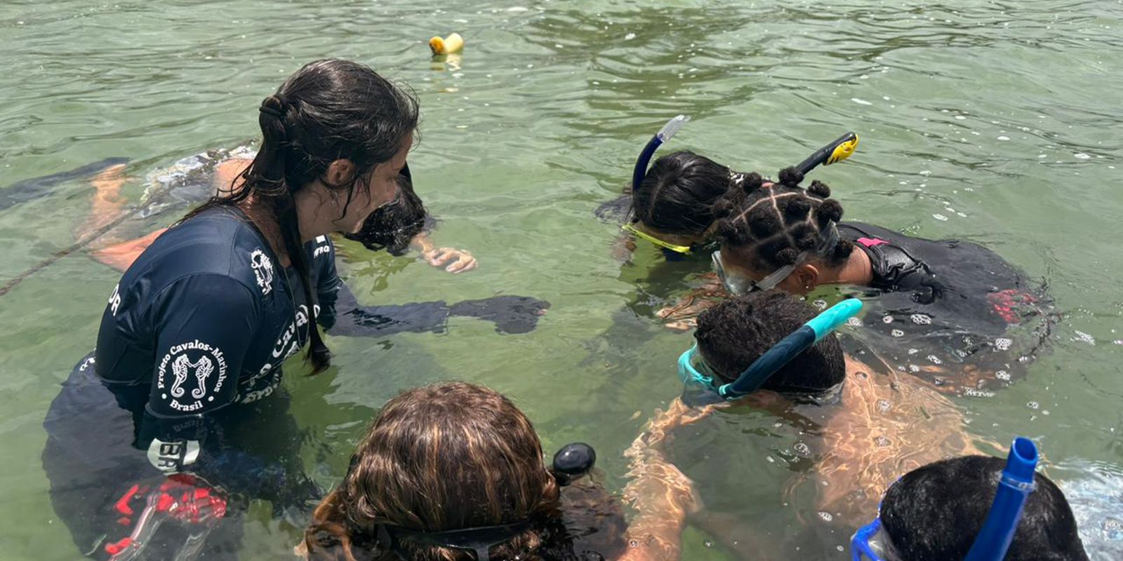 Project in Rio trains seahorse guardians aged 12 to 14