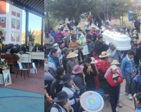 Puno: Relatives of victims of the fire in Huancané demand justice in the midst of pain