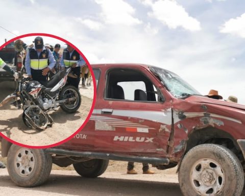 Puno: Two brothers die after a truck and motorcycle crash on the Juliaca-Capachica road