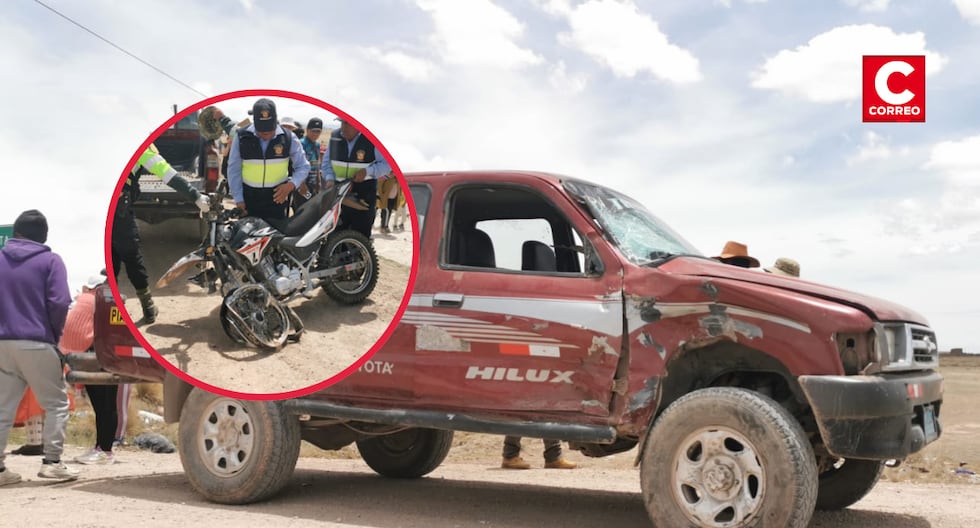 Puno: Two brothers die after a truck and motorcycle crash on the Juliaca-Capachica road