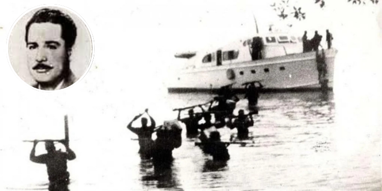 Raúl Díaz Torres / Desembarco del yate Granma