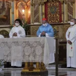 Una homilía celebrada por el cardenal Juan de la Caridad García, arzobispo de La Habana en la parroquia de la Medalla Milagrosa, en Santos Suárez, en noviembre de 2020