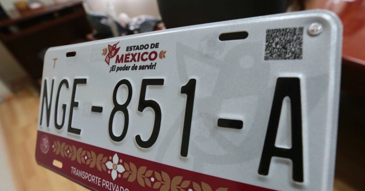 Renewal of 2026 license plates in CDMX and Edomex: dates, costs and who must do the process