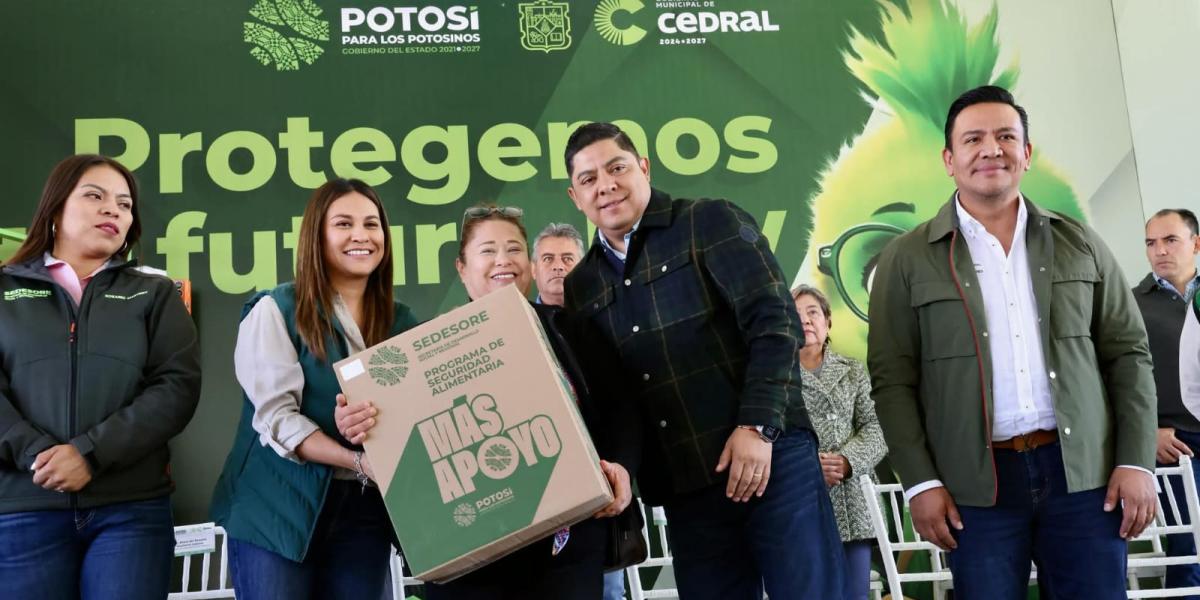 Ricardo Gallardo's government achieves historic progress against poverty