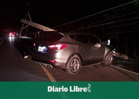 Road accidents end in blackouts: 84 poles damaged in Santiago