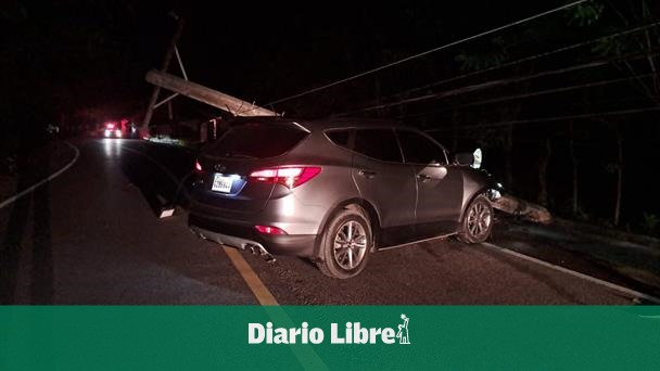 Road accidents end in blackouts: 84 poles damaged in Santiago