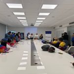 Road training day was aimed at young motorists from Caracas