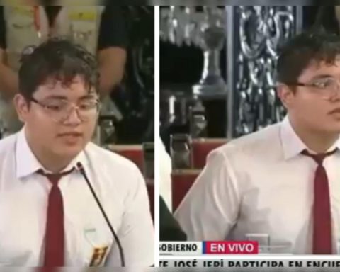 School boy rebukes José Jerí for the increase in teenage pregnancies: "It is unfair to live with this reality"
