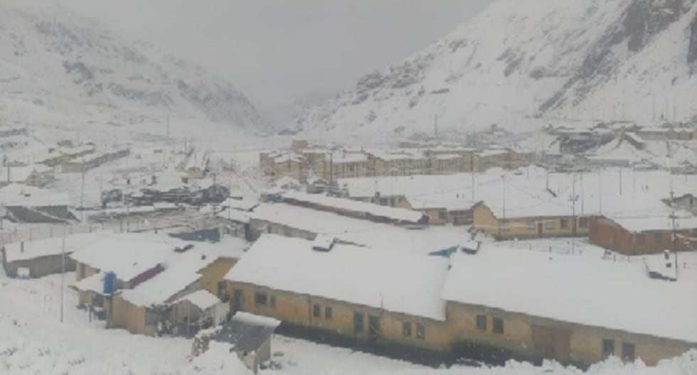Senamhi: DANA Qori hits the southern and central mountains with rain, snow and hail