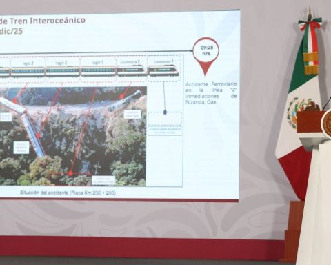 Sheinbaum: The derailment that left 13 dead will be clarified 'with great rigor', the priority is the victims