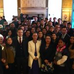 Sheinbaum meets with the Mexican community in the US