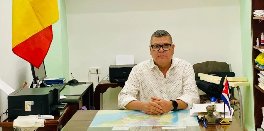 Omar Sastre Torres, hasta ahora vicecónsul honorario interino de España en Camagüey