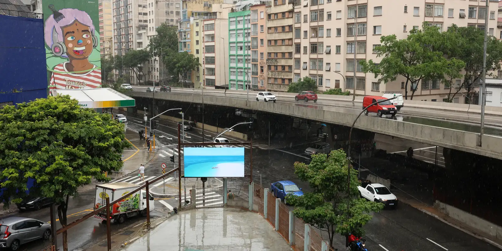 State of SP should have rain and intense winds until next Tuesday