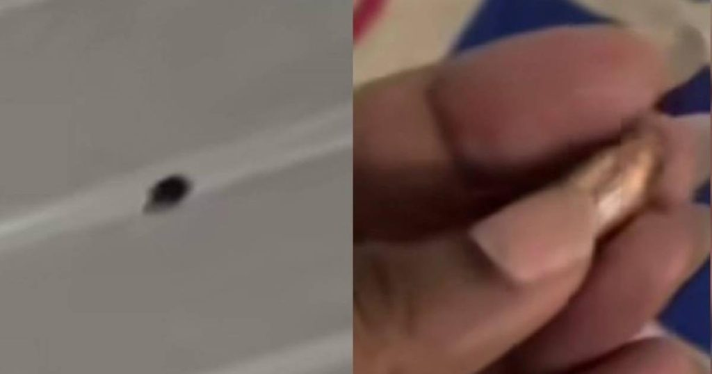Stray bullet passes through a wall and falls into the bed of a minor in Apartadó who was miraculously saved