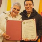 Street vendor who confronted hooded men was chosen Person of the Year by the Bogotá Council