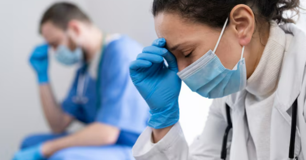 Students called a national sit-in to demand payment from medical interns