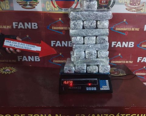 Subject arrested with more than 15 kilos of alleged cocaine in Clarines