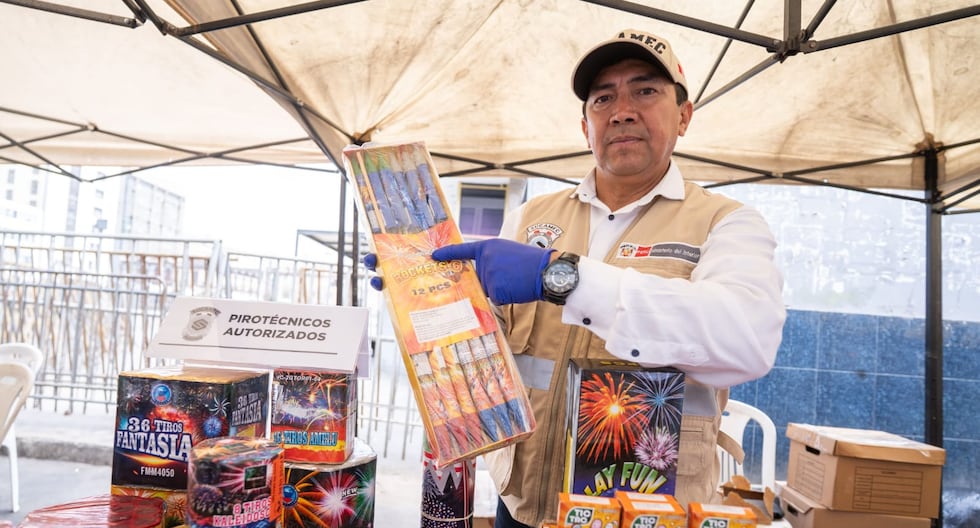 Sucamec urges parents that minors should not handle fireworks