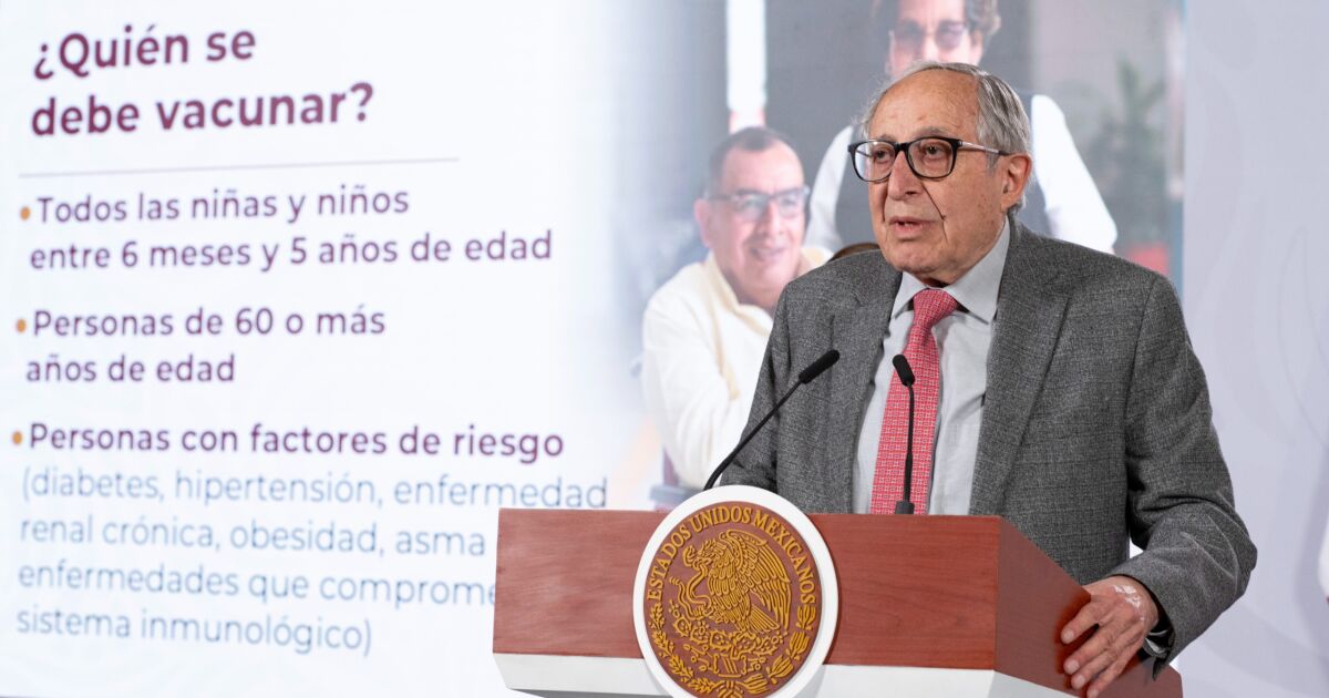 'Superflu' H3N2 does not represent a problem, says Kershenobich and asks to be vaccinated