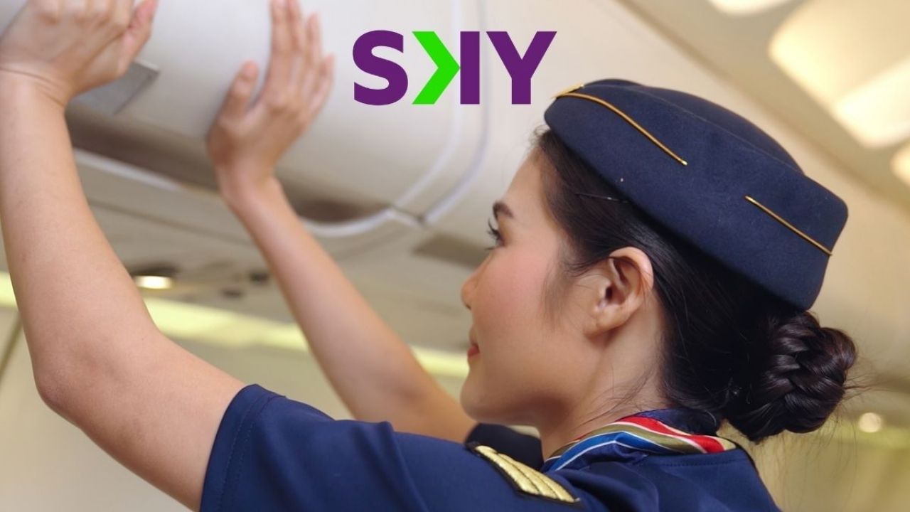 Take a breath before knowing the salary of a Sky cabin crew in Chile