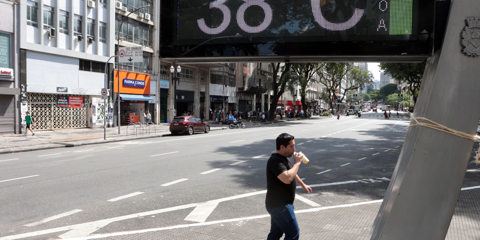Temperature in São Paulo reaches 37.2ºC and breaks record for December