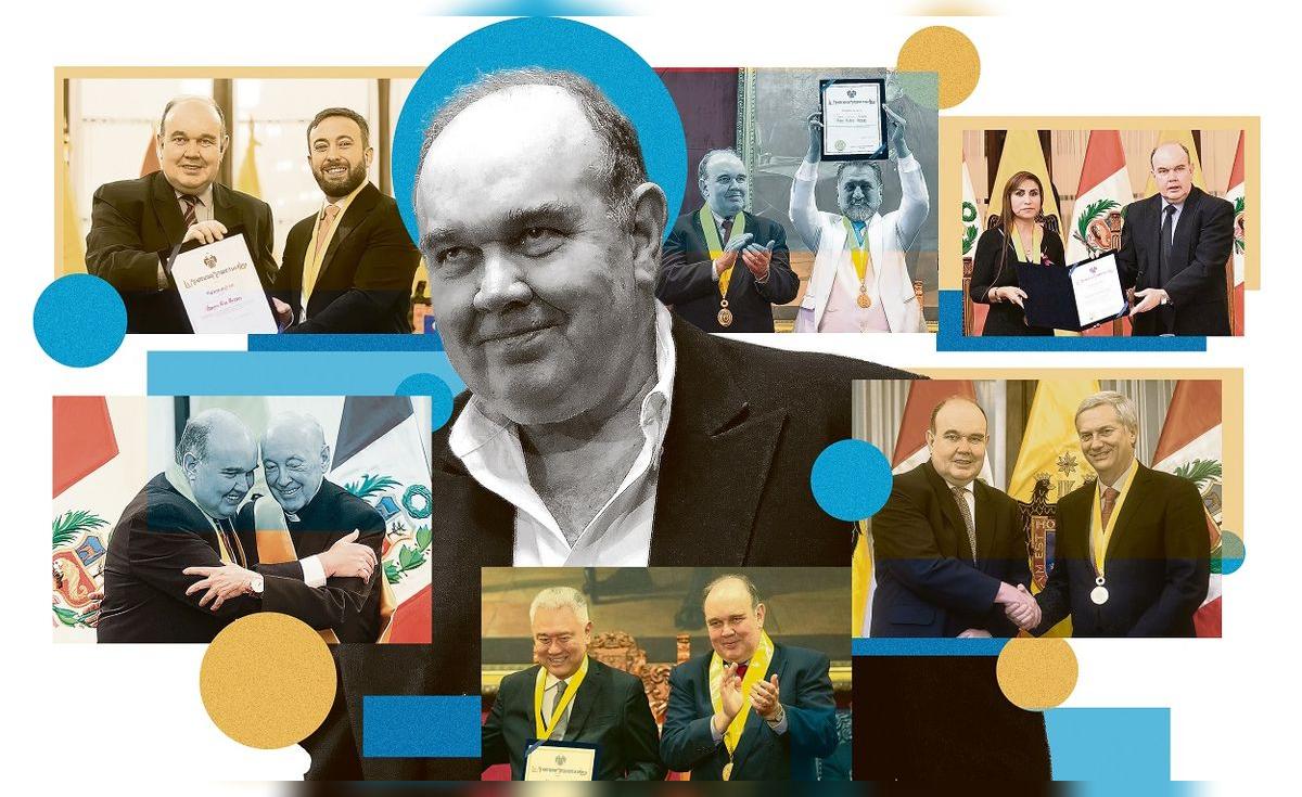 The 110 decorated by López Aliaga: the fourth part are controversial figures and militants of Renovación Popular